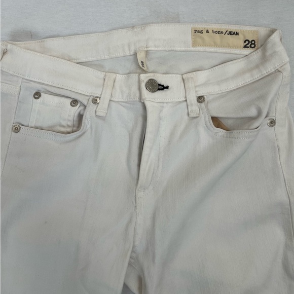 Rag & Bone White Skinny Jean - Picture 4 of 6